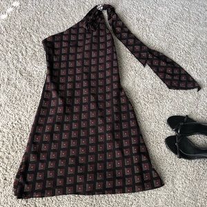 Sleeveless Laundry/Shelli Segal one shoulder dress